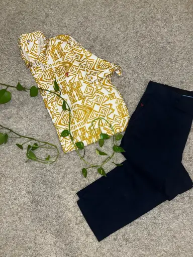 Guayabera Lino Colombiano 